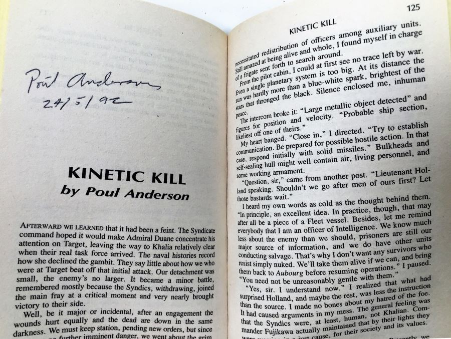 David Drake & Bill Fawcett Fleet Collection (Book 1-6): The Fleet, Counter Attack, Break Through, Sworn Allies, Total War & Crisis - Multiple Signatures: Robert Sheckley, Steve Perry, Poul Anderson, Anne McCaffrey, Janny Wurts, Mike Resnick, etc. [Photo 56]