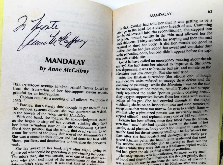 David Drake & Bill Fawcett Fleet Collection (Book 1-6): The Fleet, Counter Attack, Break Through, Sworn Allies, Total War & Crisis - Multiple Signatures: Robert Sheckley, Steve Perry, Poul Anderson, Anne McCaffrey, Janny Wurts, Mike Resnick, etc. [Photo 49]