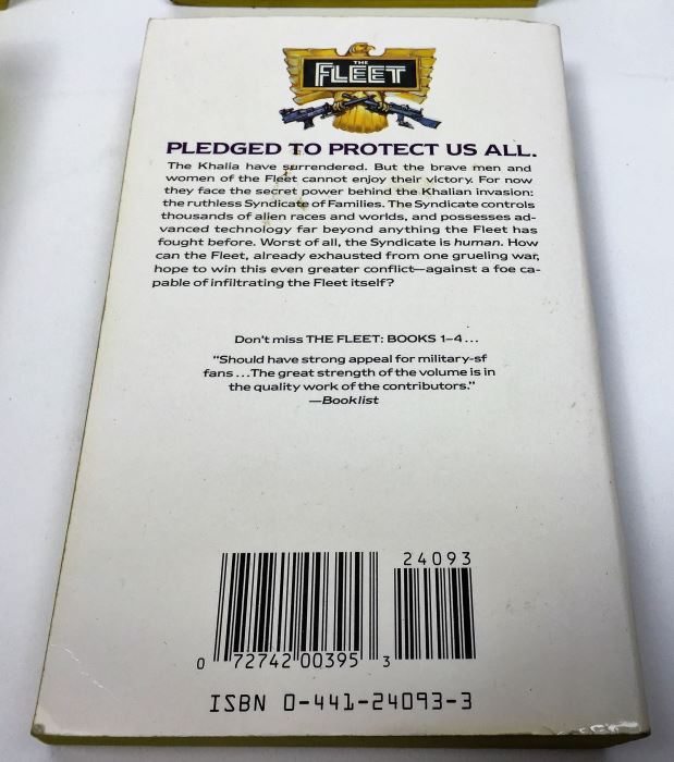 David Drake & Bill Fawcett Fleet Collection (Book 1-6): The Fleet, Counter Attack, Break Through, Sworn Allies, Total War & Crisis - Multiple Signatures: Robert Sheckley, Steve Perry, Poul Anderson, Anne McCaffrey, Janny Wurts, Mike Resnick, etc. [Photo 48]