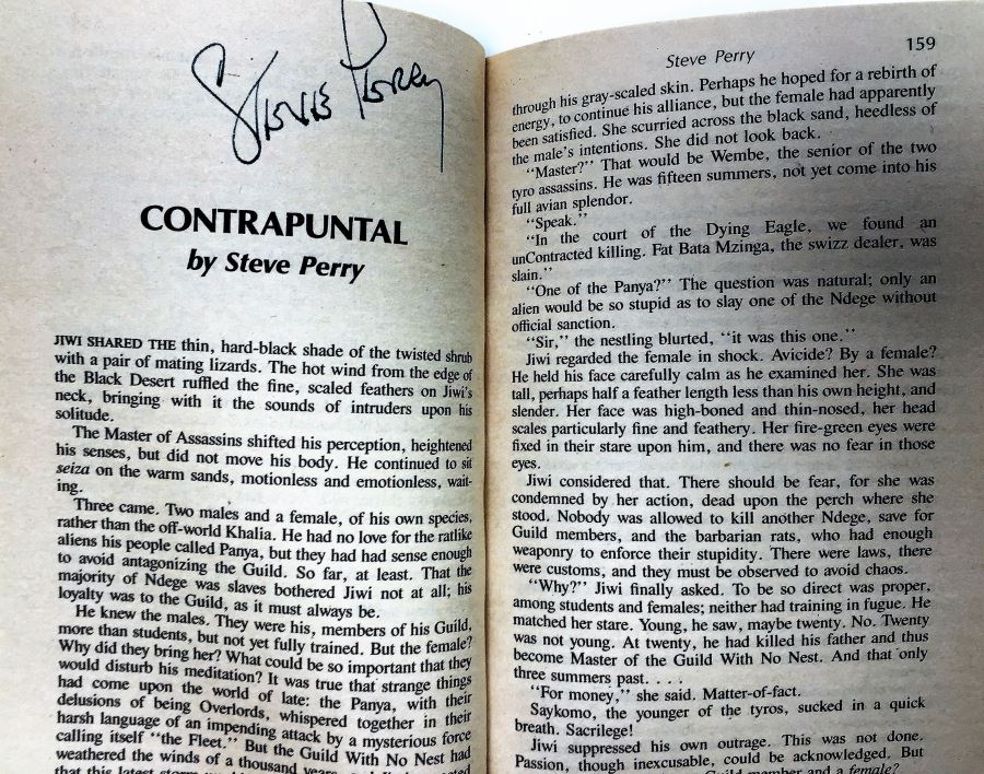 David Drake & Bill Fawcett Fleet Collection (Book 1-6): The Fleet, Counter Attack, Break Through, Sworn Allies, Total War & Crisis - Multiple Signatures: Robert Sheckley, Steve Perry, Poul Anderson, Anne McCaffrey, Janny Wurts, Mike Resnick, etc. [Photo 12]
