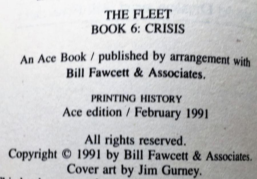 David Drake & Bill Fawcett Fleet Collection (Book 1-6): The Fleet, Counter Attack, Break Through, Sworn Allies, Total War & Crisis - Multiple Signatures: Robert Sheckley, Steve Perry, Poul Anderson, Anne McCaffrey, Janny Wurts, Mike Resnick, etc. [Photo 62]