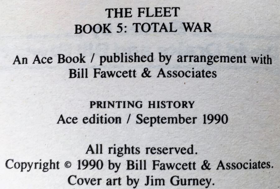 David Drake & Bill Fawcett Fleet Collection (Book 1-6): The Fleet, Counter Attack, Break Through, Sworn Allies, Total War & Crisis - Multiple Signatures: Robert Sheckley, Steve Perry, Poul Anderson, Anne McCaffrey, Janny Wurts, Mike Resnick, etc. [Photo 53]