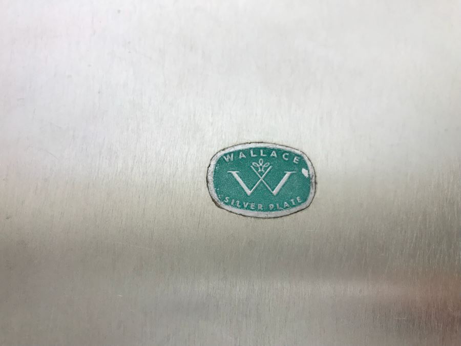 Collection Of (7) Round Silverplate Trays Including Gorham, Wallace, Wilcox, Webster-Wilcox And EL Italy [Photo 12]