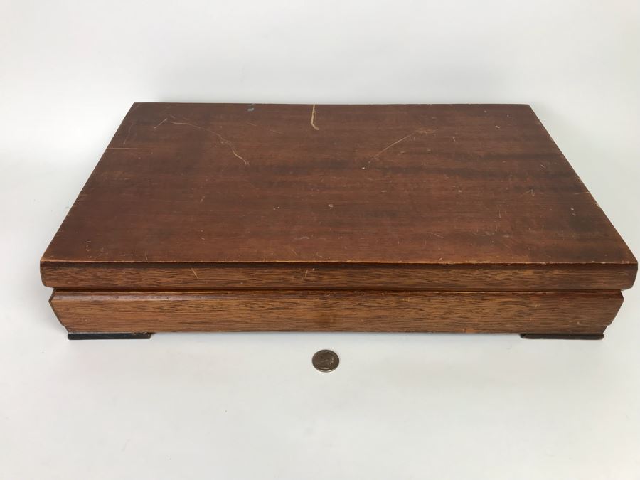 GORHAM Sterling Silver Chantilly Pattern Flatware Set for 12 Service With 19 Factory Sealed Pieces And Wooden Silverware Box 3,315g Of Sterling [Photo 5]