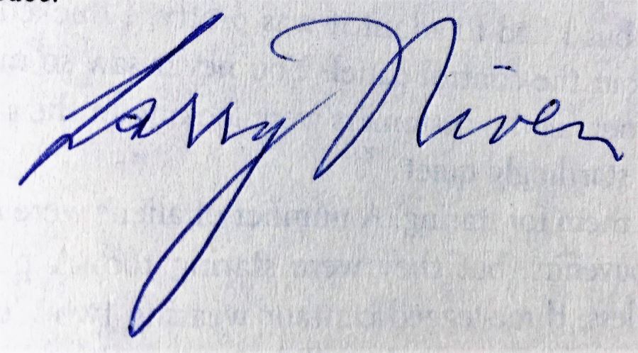 Treasury of Modern Science Fiction - Signed by Ray Bradbury, Martin H. Greenberg, Robert Sheckley, Ursula K. Le Guin, Algis Budrys, Frederik Pohl, Jack Vance, Fritz Leiber, Larry Niven, Harlan Ellison, A.E. Van Vogt, Vonda McIntyre & Poul Anderson [Photo 21]