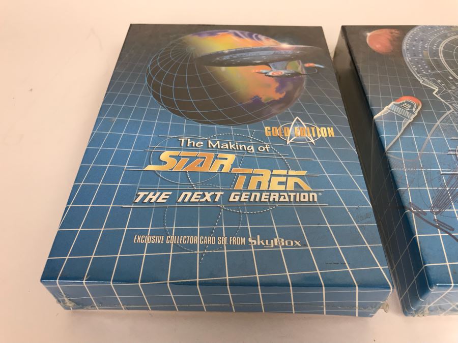 Set Of SEALED The Making Of STAR TREK The Next Generation Exclusive Collector Card Sets From