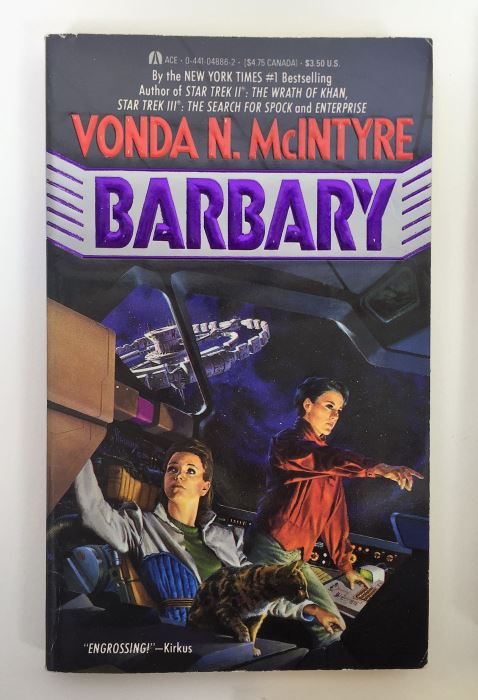 Vonda N. McIntyre Collection: Barbary, Superluminal, Starfarers; Star Trek: The Wrath of Khan & The Entropy Effect - Signed by Vonda McIntyre [Photo 2]