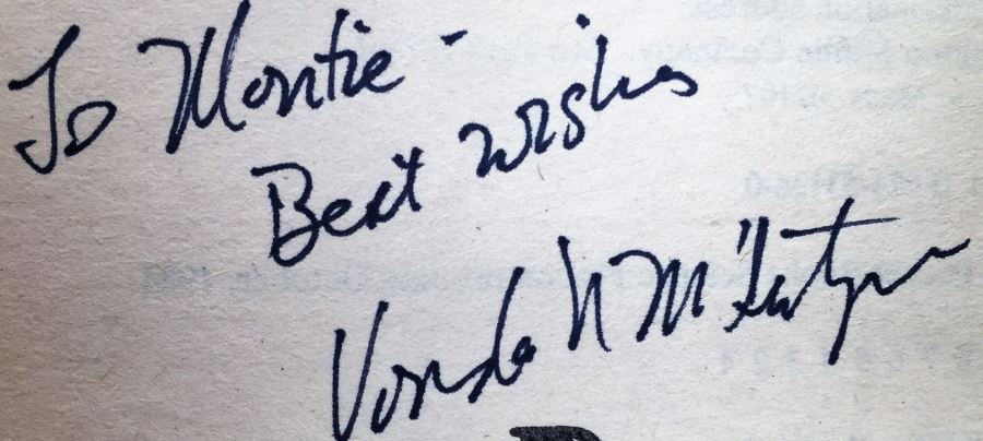 Vonda N. McIntyre Collection: Barbary, Superluminal, Starfarers; Star Trek: The Wrath of Khan & The Entropy Effect - Signed by Vonda McIntyre [Photo 15]