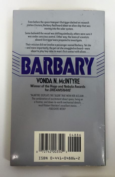 Vonda N. McIntyre Collection: Barbary, Superluminal, Starfarers; Star Trek: The Wrath of Khan & The Entropy Effect - Signed by Vonda McIntyre [Photo 8]