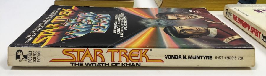 Vonda N. McIntyre Collection: Barbary, Superluminal, Starfarers; Star Trek: The Wrath of Khan & The Entropy Effect - Signed by Vonda McIntyre [Photo 22]