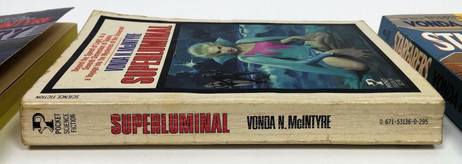 Vonda N. McIntyre Collection: Barbary, Superluminal, Starfarers; Star Trek: The Wrath of Khan & The Entropy Effect - Signed by Vonda McIntyre [Photo 12]