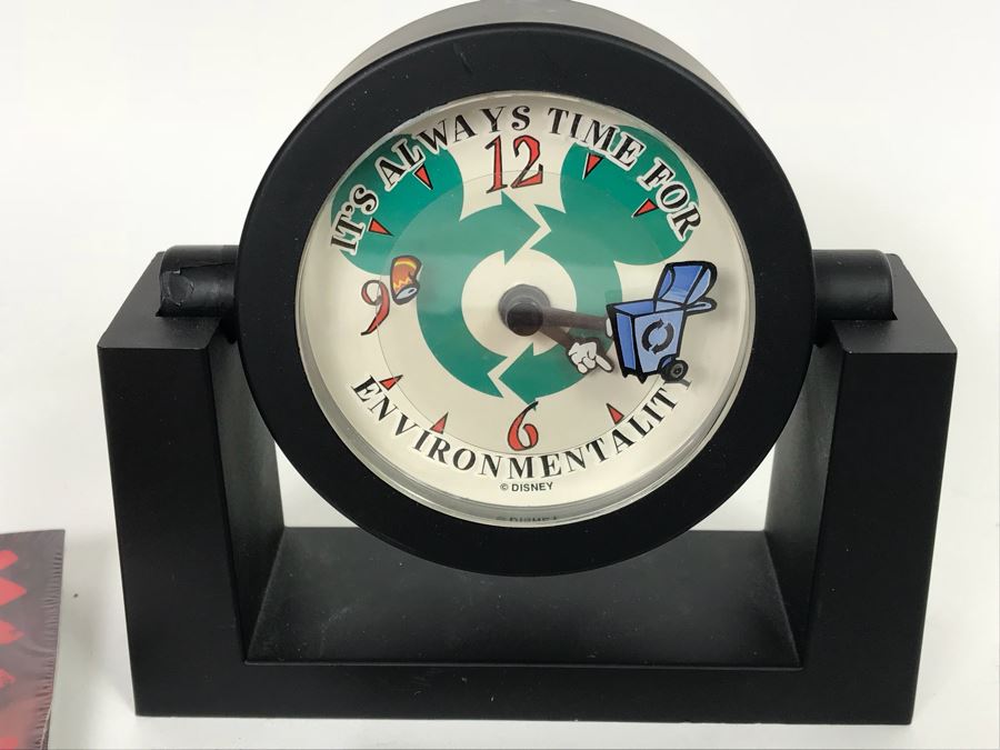 Collection Of Sealed SkyBox Trading Card Sets From Disney’s Toy Story Including Limited Edition Set, The Lion King And Pocahontas Sealed Trading Card Sets Plus Disney Clock And Mickey Mouse Pins And Various Disney Trading Cards [Photo 3]