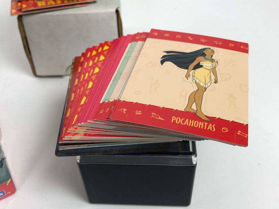 Collection Of Sealed SkyBox Trading Card Sets From Disney’s Toy Story Including Limited Edition Set, The Lion King And Pocahontas Sealed Trading Card Sets Plus Disney Clock And Mickey Mouse Pins And Various Disney Trading Cards [Photo 28]