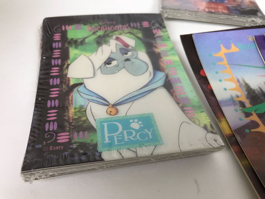 Collection Of Sealed SkyBox Trading Card Sets From Disney’s Toy Story Including Limited Edition Set, The Lion King And Pocahontas Sealed Trading Card Sets Plus Disney Clock And Mickey Mouse Pins And Various Disney Trading Cards [Photo 32]