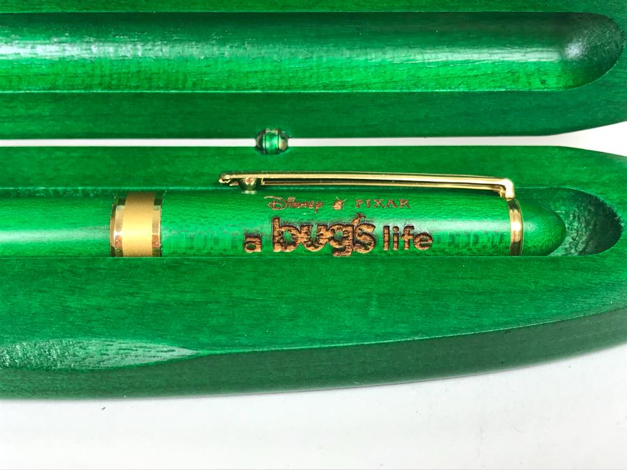 Disney Pixar A Bug’s Life Wooden Pen, Sealed SkyBox Limited Edition Toy Story Trading Card Set, The Lion King SkyBox Sealed Trading Card Sets Including  Limited Edition Tin Set, Mickey Mouse Pen, Minnie Mouse Pins, Disney Clock And More [Photo 6]