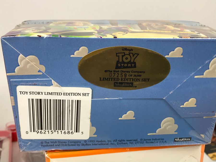 Disney Pixar A Bug’s Life Wooden Pen, Sealed SkyBox Limited Edition Toy Story Trading Card Set, The Lion King SkyBox Sealed Trading Card Sets Including  Limited Edition Tin Set, Mickey Mouse Pen, Minnie Mouse Pins, Disney Clock And More [Photo 24]