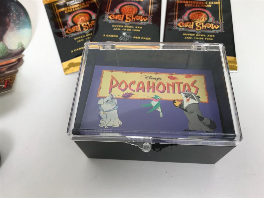 Disney Pixar A Bug’s Life Wooden Pen, Sealed SkyBox Limited Edition Toy Story Trading Card Set, The Lion King SkyBox Sealed Trading Card Sets Including  Limited Edition Tin Set, Mickey Mouse Pen, Minnie Mouse Pins, Disney Clock And More [Photo 16]