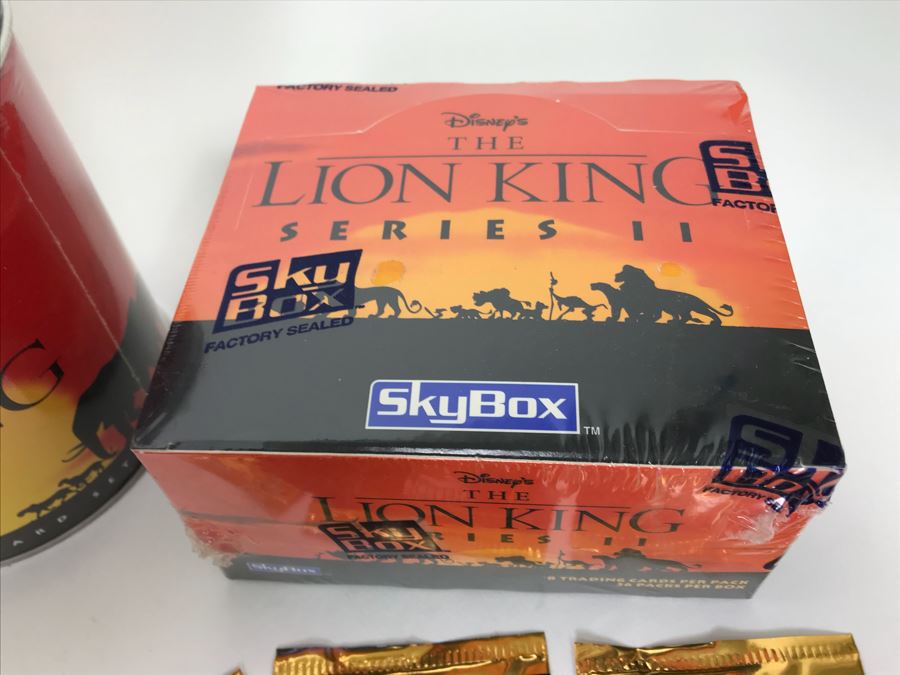 Disney Pixar A Bug’s Life Wooden Pen, Sealed SkyBox Limited Edition Toy Story Trading Card Set, The Lion King SkyBox Sealed Trading Card Sets Including  Limited Edition Tin Set, Mickey Mouse Pen, Minnie Mouse Pins, Disney Clock And More [Photo 17]