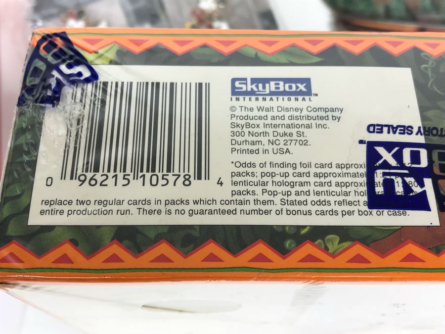 Disney Pixar A Bug’s Life Wooden Pen, Sealed SkyBox Limited Edition Toy Story Trading Card Set, The Lion King SkyBox Sealed Trading Card Sets Including  Limited Edition Tin Set, Mickey Mouse Pen, Minnie Mouse Pins, Disney Clock And More [Photo 23]