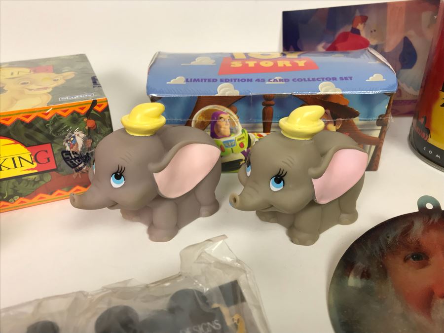 Disney Pixar A Bug’s Life Wooden Pen, Sealed SkyBox Limited Edition Toy Story Trading Card Set, The Lion King SkyBox Sealed Trading Card Sets Including  Limited Edition Tin Set, Mickey Mouse Pen, Minnie Mouse Pins, Disney Clock And More [Photo 13]