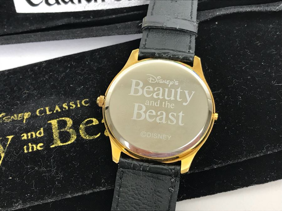 Disney’s The Black Cauldron Watch, Kermit The Frog Watch, Beauty And The Beast Watch, Aladdin Watch, Nightmare Before Christmas Watch, Box Full Of Mickey Mouse 60 Year Pins And More [Photo 24]