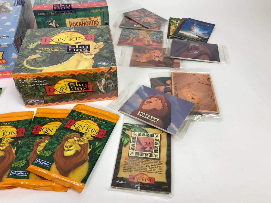 Sealed SkyBox Disney’s Toy Story And The Lion King Trading Card Sets, Mickey Mouse 60 Year Pins And More [Photo 11]