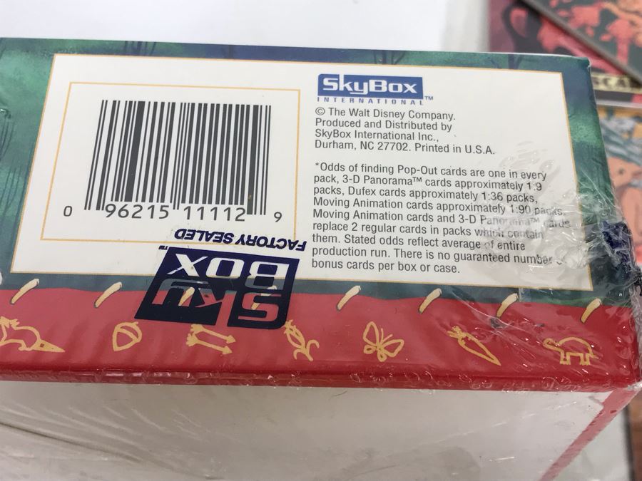 Sealed SkyBox Disney’s Toy Story And The Lion King Trading Card Sets, Mickey Mouse 60 Year Pins And More [Photo 24]