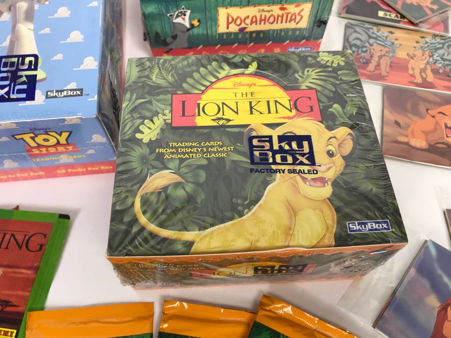 Sealed SkyBox Disney’s Toy Story And The Lion King Trading Card Sets, Mickey Mouse 60 Year Pins And More [Photo 6]