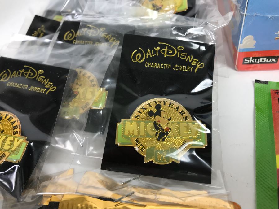 Sealed SkyBox Disney’s Toy Story And The Lion King Trading Card Sets, Mickey Mouse 60 Year Pins And More [Photo 16]