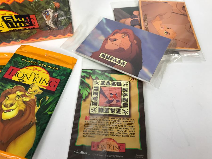 Sealed SkyBox Disney’s Toy Story And The Lion King Trading Card Sets, Mickey Mouse 60 Year Pins And More [Photo 12]