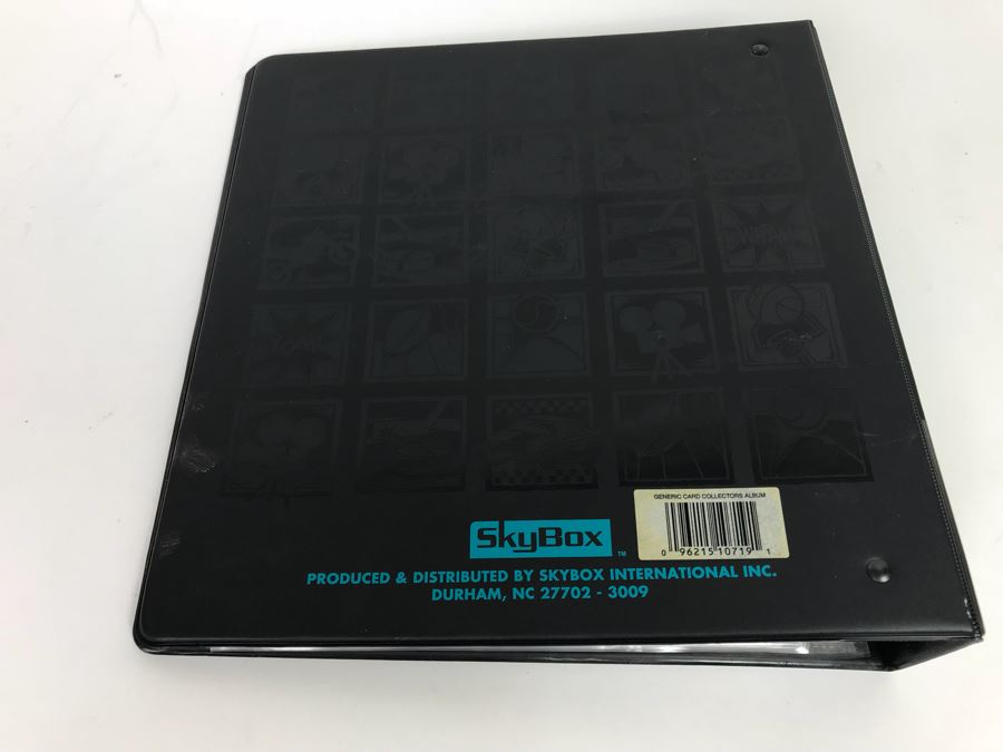 SkyBox (1989-1995) Proposal Folder With Sample Trading Cards Presented To Disney Buena Vista Home Video For The Lion King Video Promotion Includes Uncut Cards And Trading Cards From Superman, Disney, Sports, Simpsons, Harley-Davidson Motor Cycles And More [Photo 29]