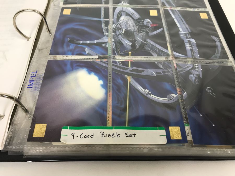 SkyBox (1989-1995) Proposal Folder With Sample Trading Cards Presented To Disney Buena Vista Home Video For The Lion King Video Promotion Includes Uncut Cards And Trading Cards From Superman, Disney, Sports, Simpsons, Harley-Davidson Motor Cycles And More [Photo 10]