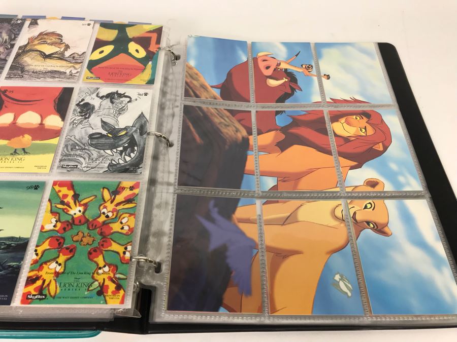 Disney’s The Lion King SkyBox Trading Cards And The Snow White And The Seven Dwarfs Trading Cards In Presentation Folders [Photo 13]