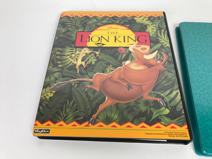 Disney’s The Lion King SkyBox Trading Cards And The Snow White And The Seven Dwarfs Trading Cards In Presentation Folders [Photo 25]
