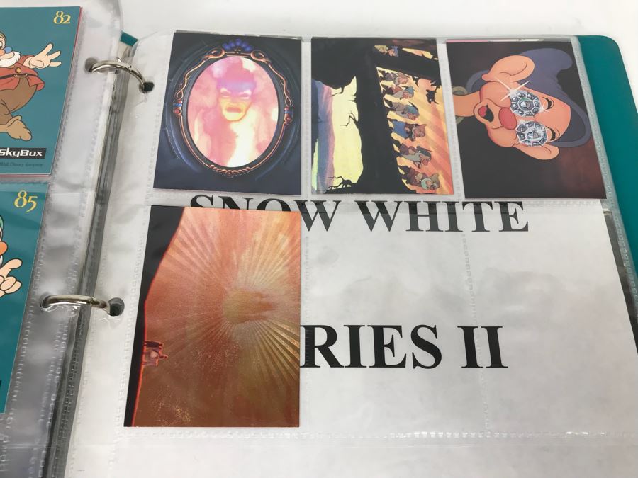 Disney’s The Lion King SkyBox Trading Cards And The Snow White And The Seven Dwarfs Trading Cards In Presentation Folders [Photo 20]