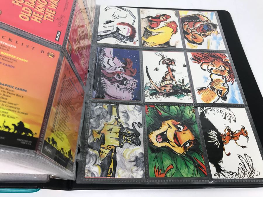 Disney’s The Lion King SkyBox Trading Cards And The Snow White And The Seven Dwarfs Trading Cards In Presentation Folders [Photo 11]