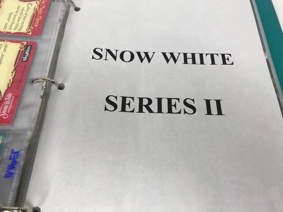 Disney’s The Lion King SkyBox Trading Cards And The Snow White And The Seven Dwarfs Trading Cards In Presentation Folders [Photo 21]