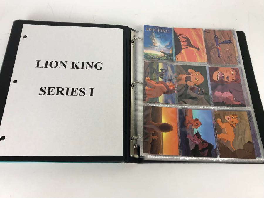 Disney’s The Lion King SkyBox Trading Cards And The Snow White And The Seven Dwarfs Trading Cards In Presentation Folders [Photo 3]