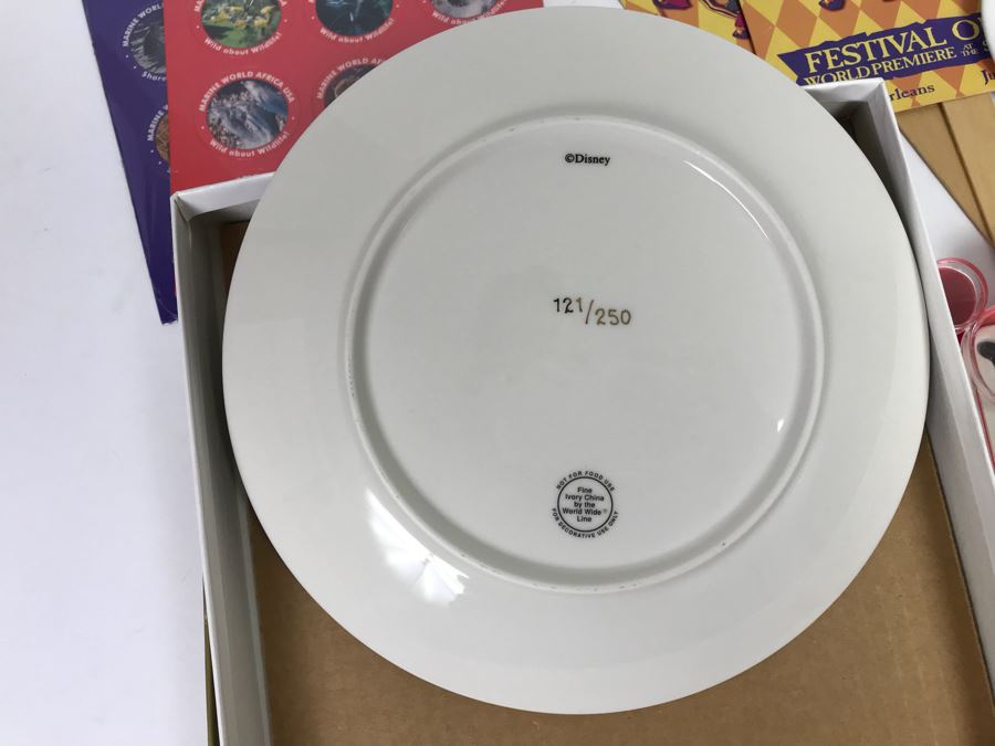 Mickey Mouse Pen, Kermit The Frog Watch, Winnie The Pooh Plate, Collection Of Pogs And More [Photo 23]