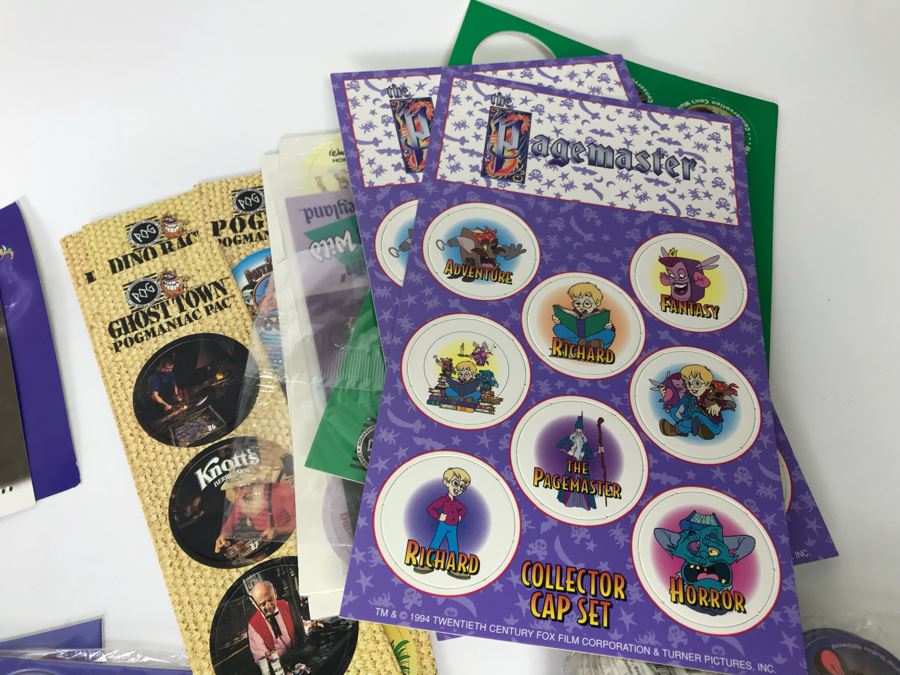 Mickey Mouse Pen, Kermit The Frog Watch, Winnie The Pooh Plate, Collection Of Pogs And More [Photo 20]