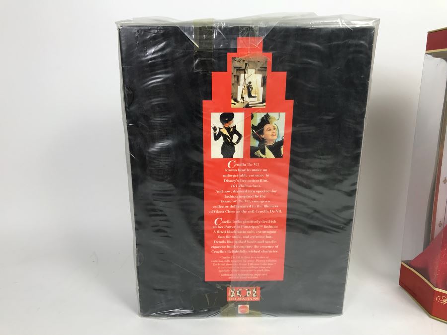Set Of (4) Mattel Barbie Dolls: Special Millennium Edition 24154, Wedding Day Barbie 17119, Disney’s 101 Dalmatians Cruella De Vil 16295, Happy Holidays Barbie 17832 [Photo 21]