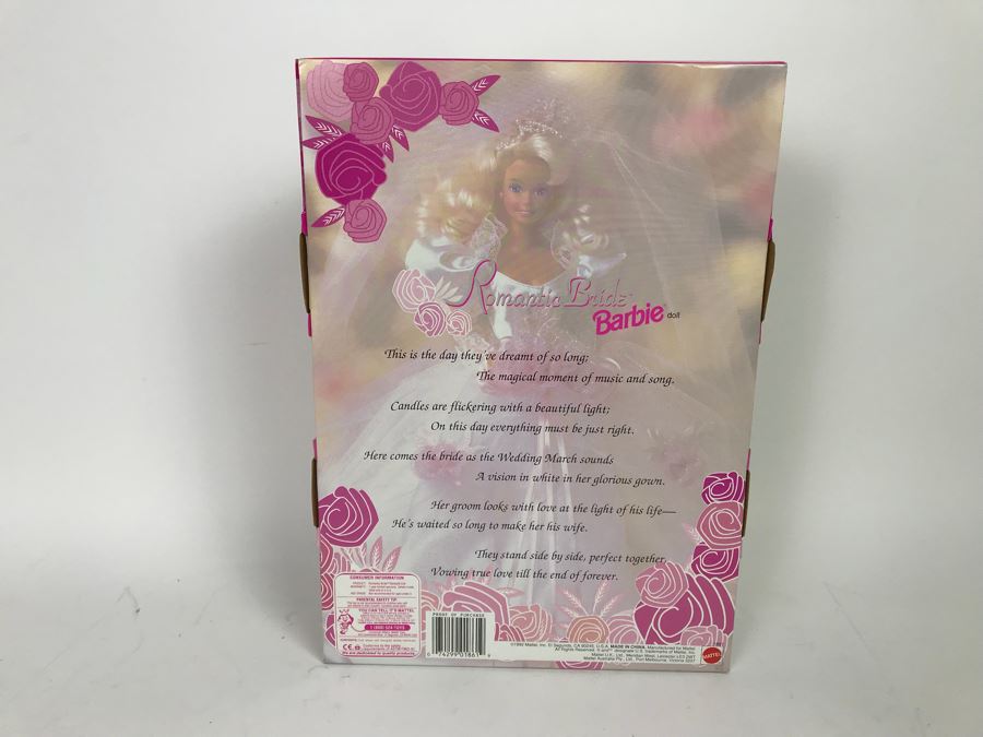Set Of (4) Mattel Barbie Dolls: Solo In The Spotlight 13534, Scarlett O’Hare 12045, Happy Holidays 14123, Romantic Bride 1861 [Photo 21]
