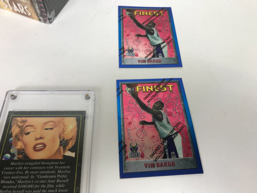 Sealed 1995 Pinnacle Rookie & Stars Football Cards And Sealed 1995 NFL Trading Cards Plus Michael Jordan, Marilyn Monroe, Sports And Nascar Cards [Photo 21]