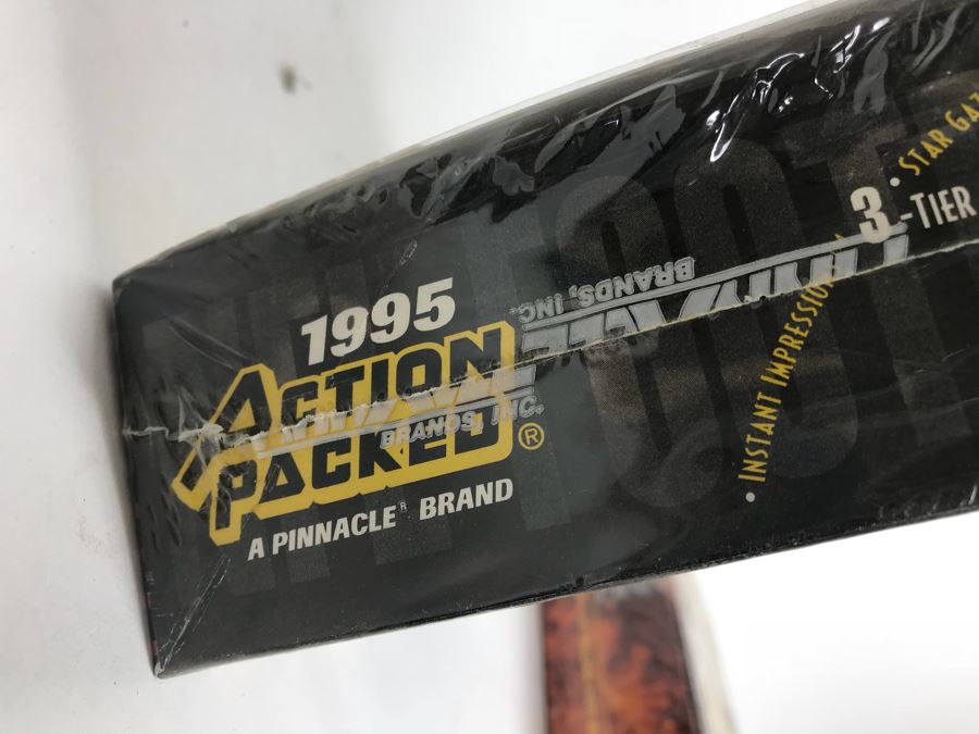 Sealed 1995 Pinnacle Rookie & Stars Football Cards And Sealed 1995 NFL Trading Cards Plus Michael Jordan, Marilyn Monroe, Sports And Nascar Cards [Photo 5]