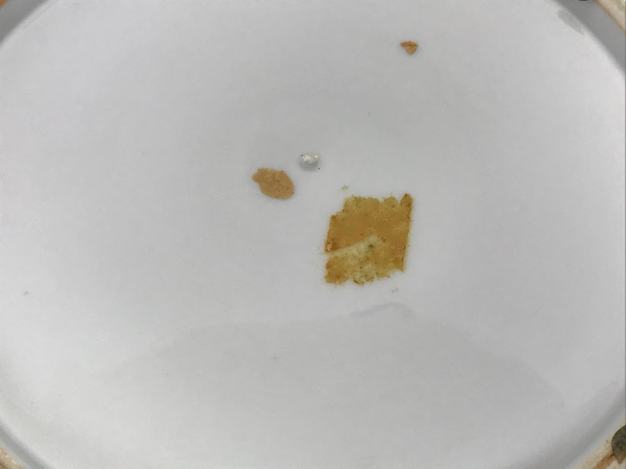 Vintage Chinese Blue And White Porcelain Bowl And Pair Of Japanese Imari Dishes [Photo 9]