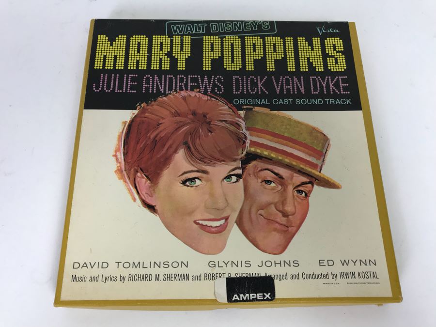 Reel To Reel Tape Walt Disney’s Mary Poppins Vista [Photo 1]