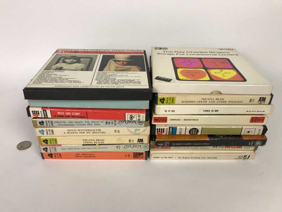 Collection Of Vintage Reel To Reel Tapes [Photo 2]