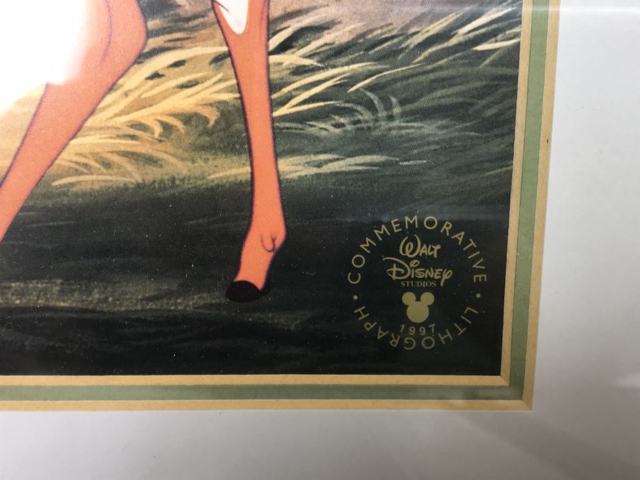 Set Of (4) Walt Disney Studios Commemorative Limited Edition Of 500 Lithographs 1997 [Photo 5]