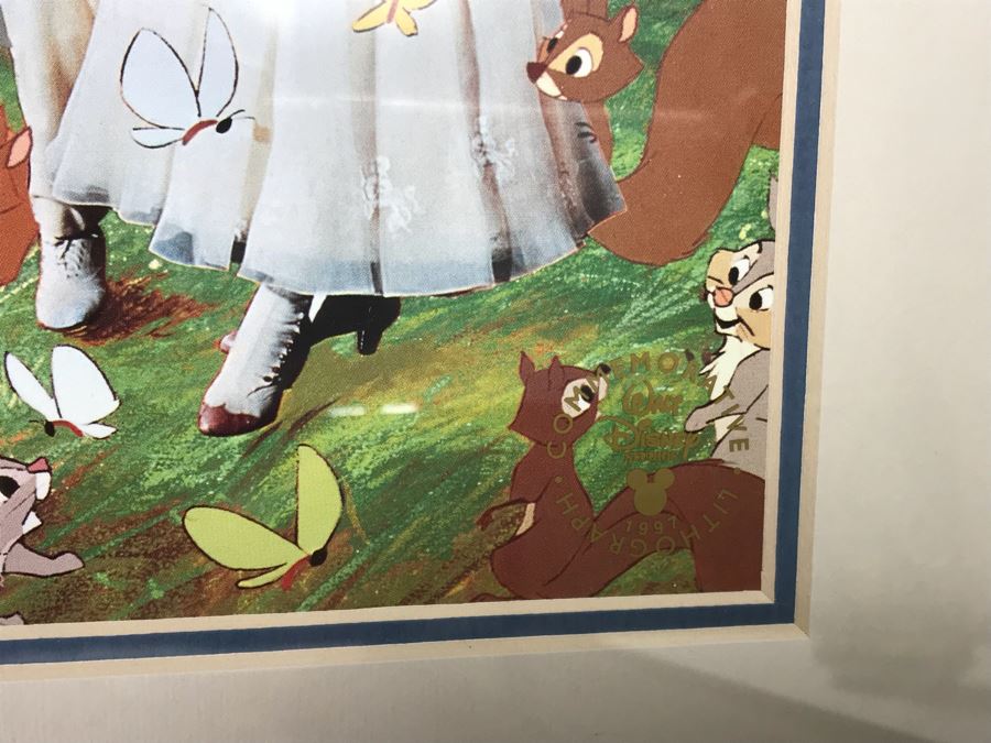 Set Of (4) Walt Disney Studios Commemorative Limited Edition Of 500 Lithographs 1997 [Photo 9]