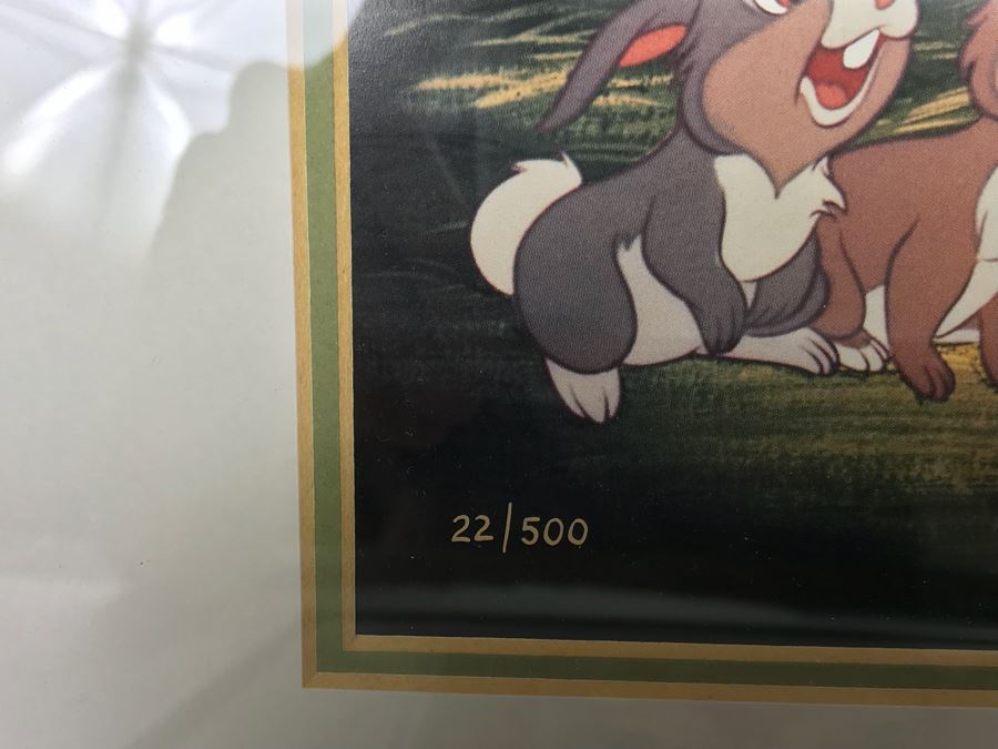 Set Of (4) Walt Disney Studios Commemorative Limited Edition Of 500 Lithographs 1997 [Photo 4]